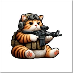 Tactical Tiger Posters and Art